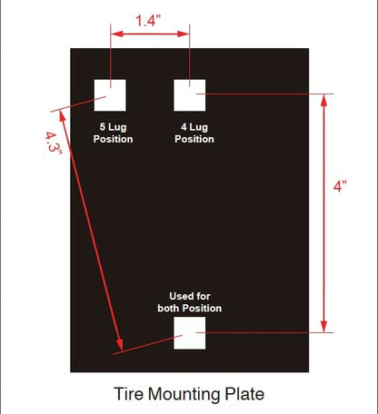 Trailer Spare Tire Mount