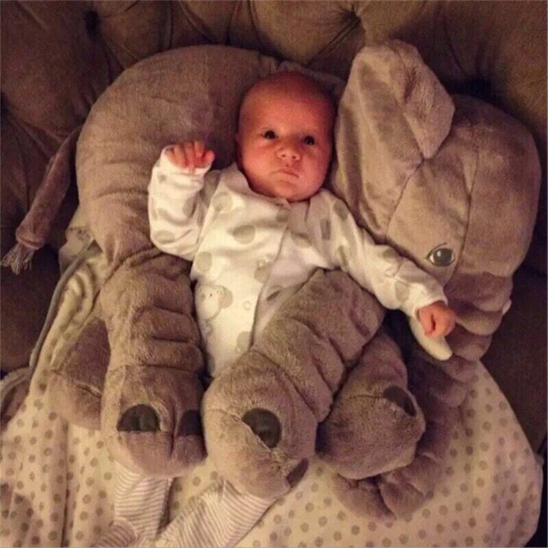 Elephant Stuffed Plush Pillow Toy : Baby Elephant Pillow - SKINMOZ MARKET