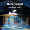 Solar Street Light - Outdoor Lamp IPX66 Waterproof 3000W Multi modes - SKINMOZ MARKET