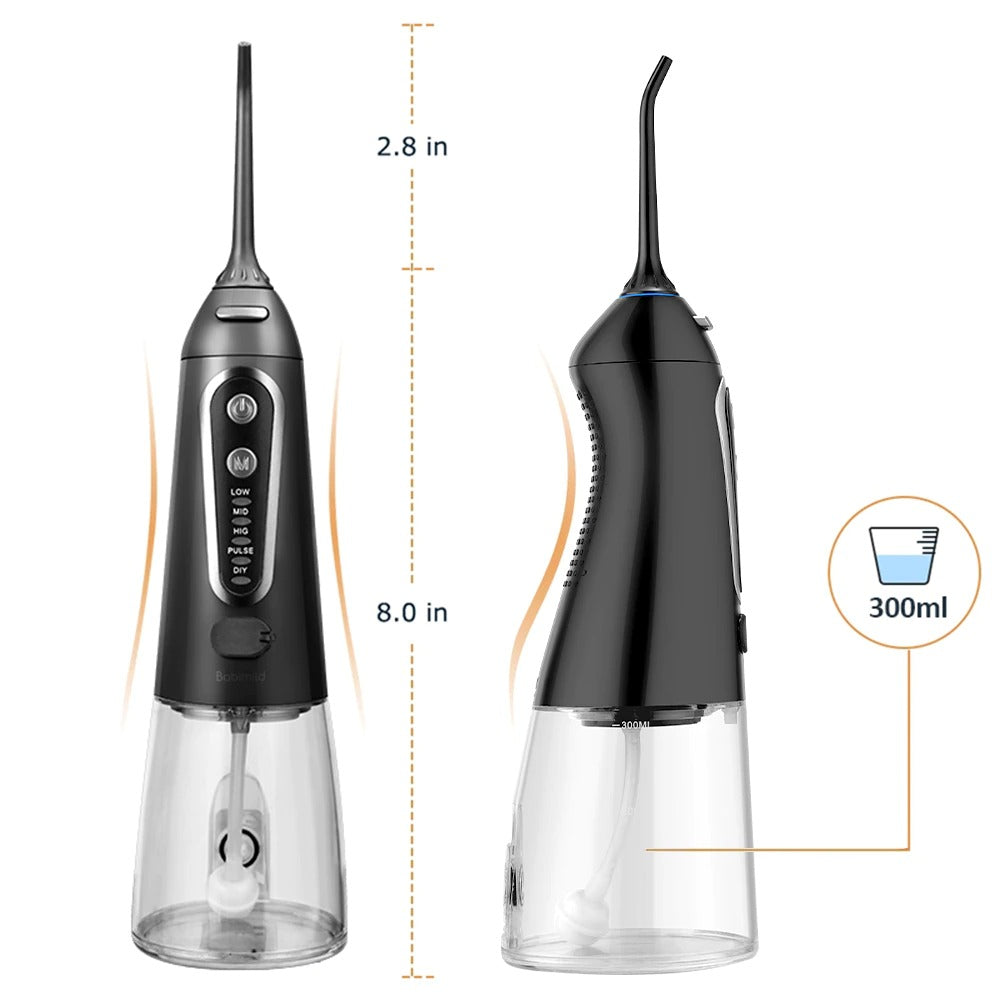 Portable Oral Irrigator - Cordless Water Flosser 5 Modes Dental Teeth Cleaner Rechargeable - SKINMOZ MARKET