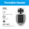 Load image into Gallery viewer, Electric Heater For Home : Portable Small Space Heater 500W For Large Room - SKINMOZ MARKET