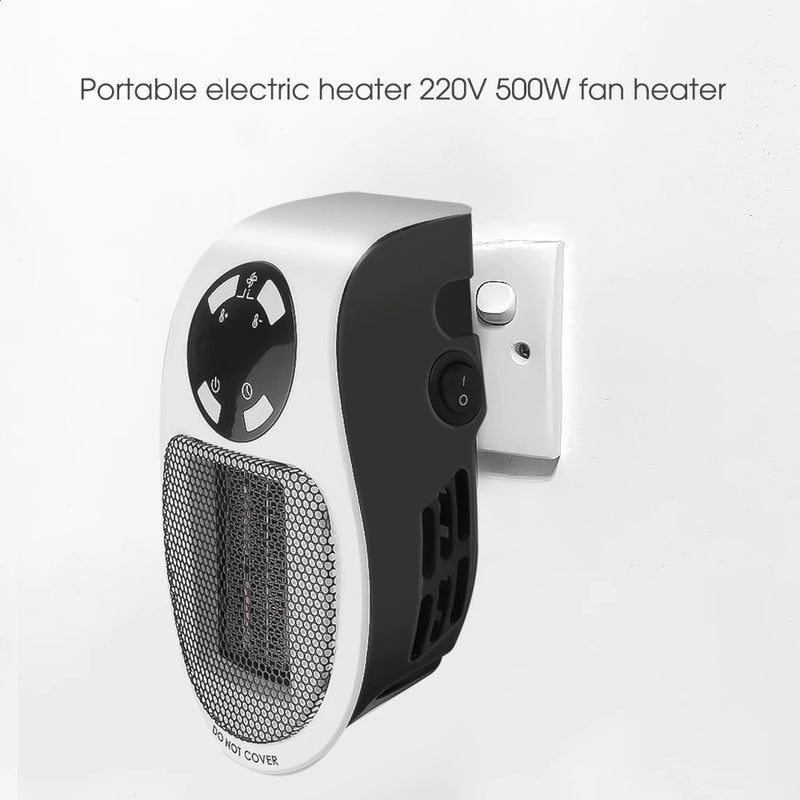 Electric Heater For Home : Portable Small Space Heater 500W For Large Room - SKINMOZ MARKET