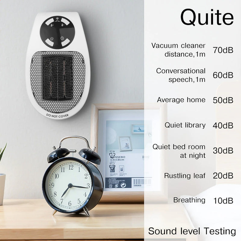 Electric Heater For Home : Portable Small Space Heater 500W For Large Room - SKINMOZ MARKET