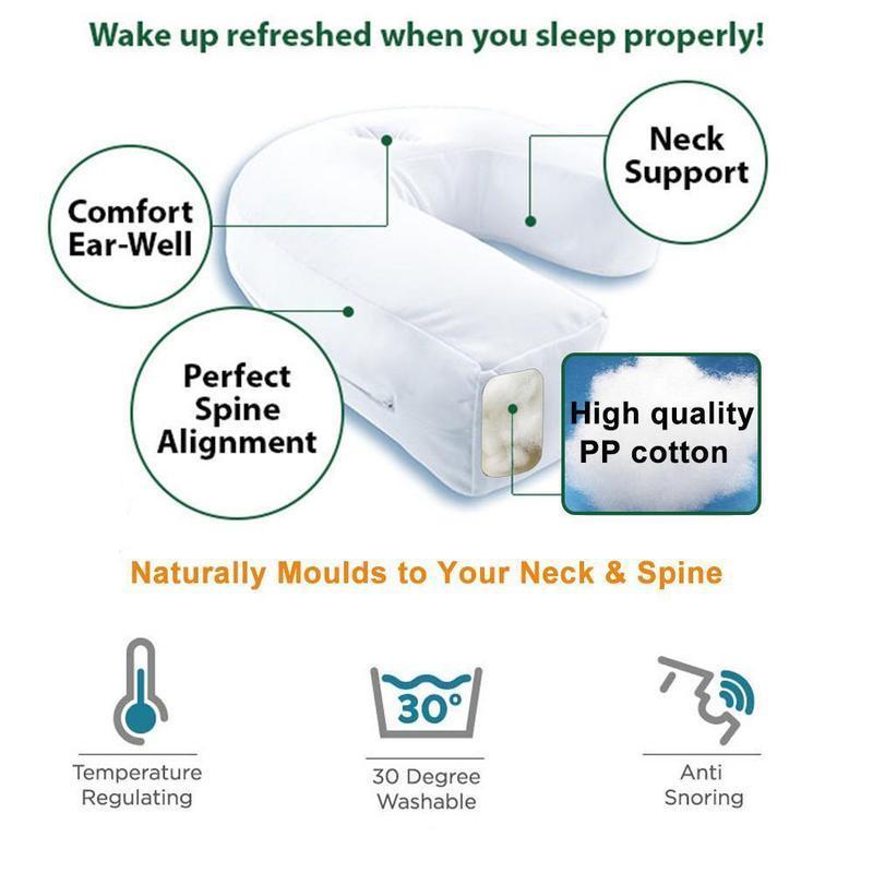 Sleeper Pillow - Sleep Wellness Orthopaedic Side - SKINMOZ MARKET