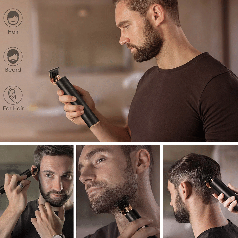 Hair Trimmer Electric Clipper: Hair Cutter Barber Shaver For Men - SKINMOZ MARKET
