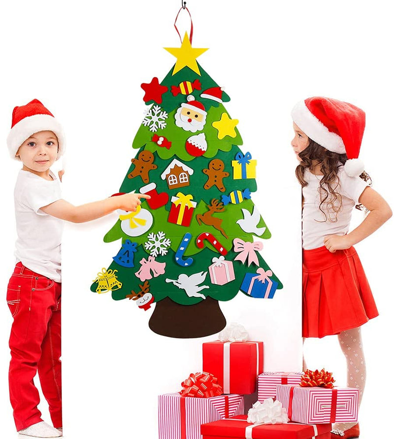 Christmas Tree DIY - Merry Christmas Decorations , New Year Tree For Kids - SKINMOZ MARKET