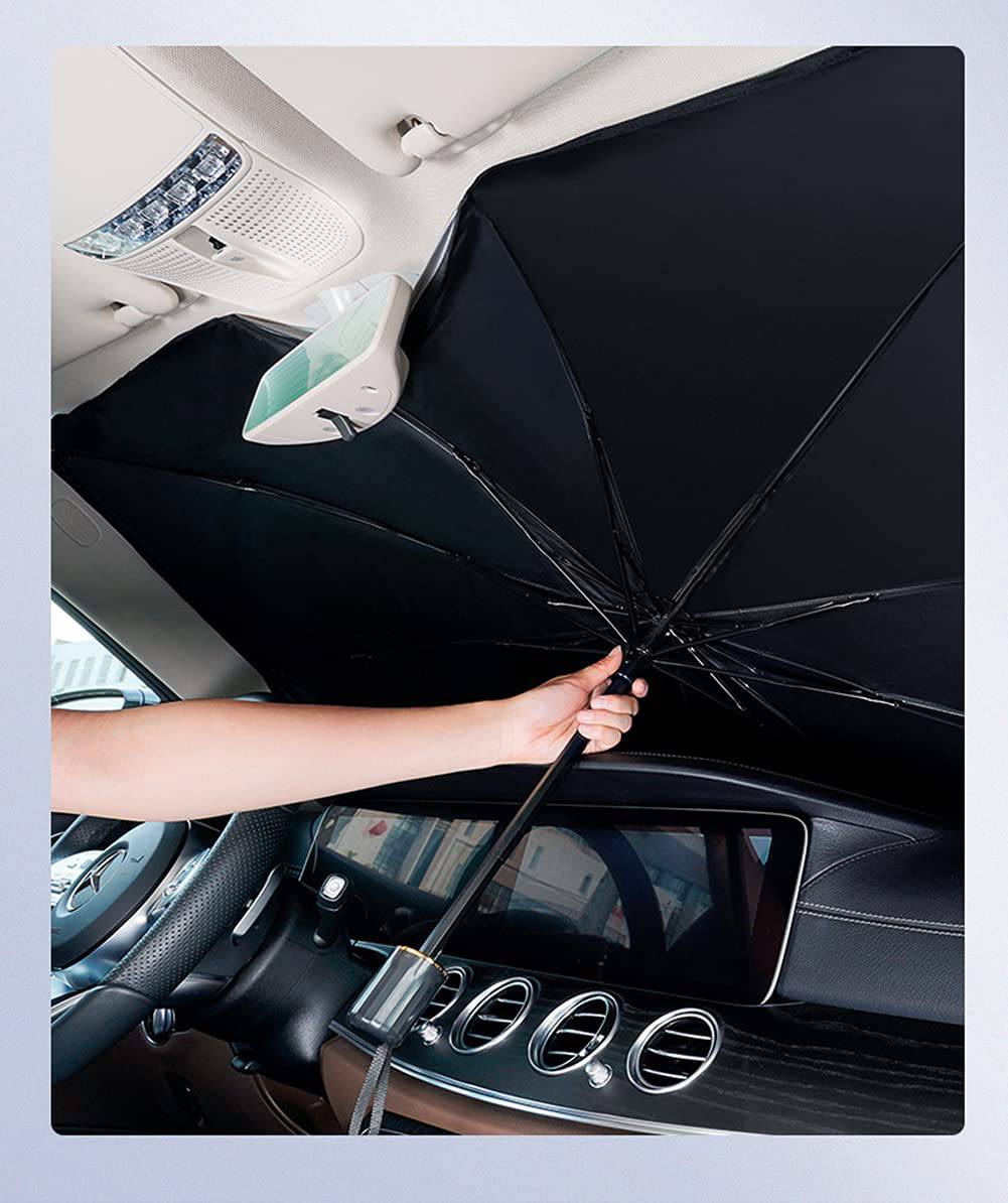 Car Sun Shade Protector Foldable Windshield  : Windshield Cover For Sun - SKINMOZ MARKET