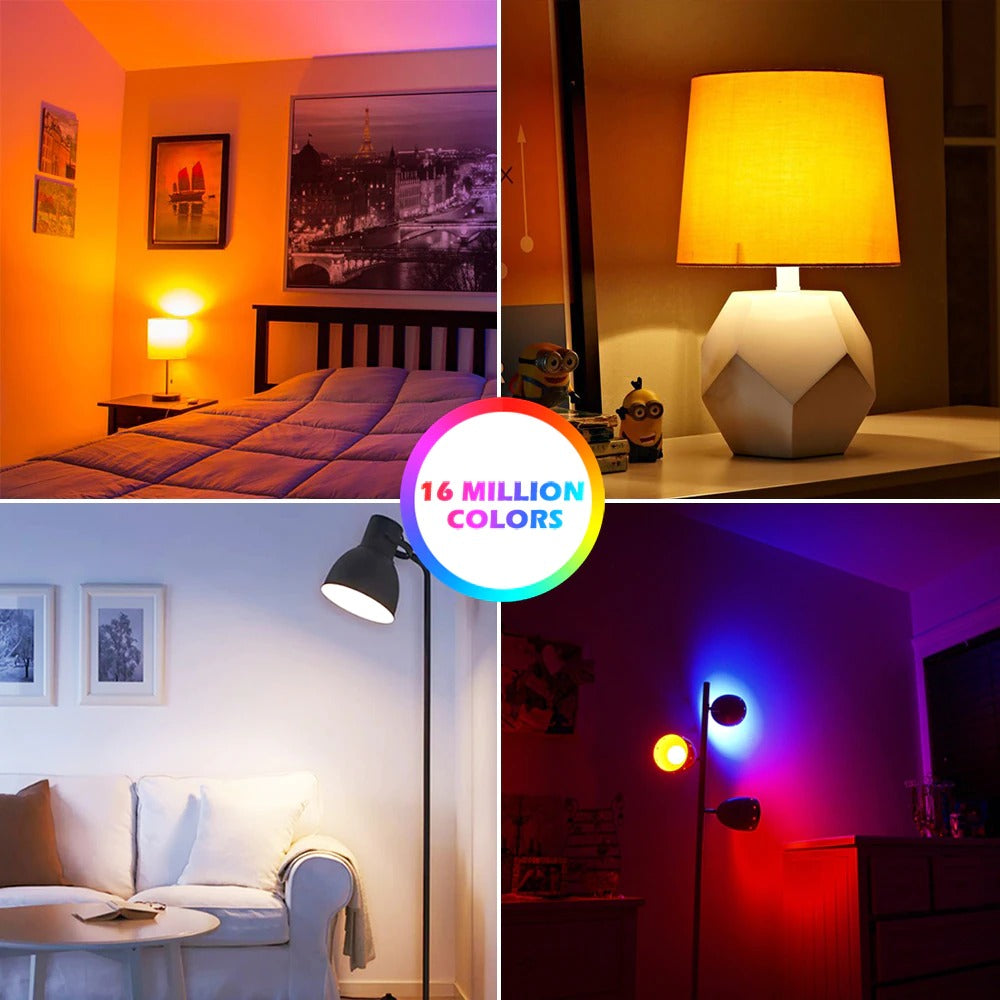 Smart LED Bulb : smart  Light Color Changing bulbs Wifi - SKINMOZ MARKET