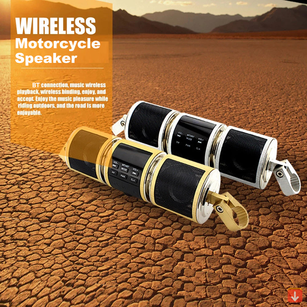 Loudest Bluetooth Motorcycle Speakers Loudest Waterproof Bluetooth Motorcycle Speaker – SKINMOZ MARKET LLC