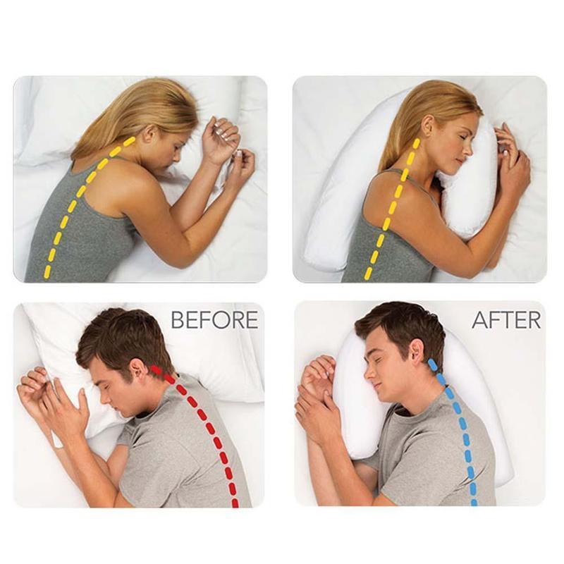 Sleeper Pillow - Sleep Wellness Orthopaedic Side - SKINMOZ MARKET