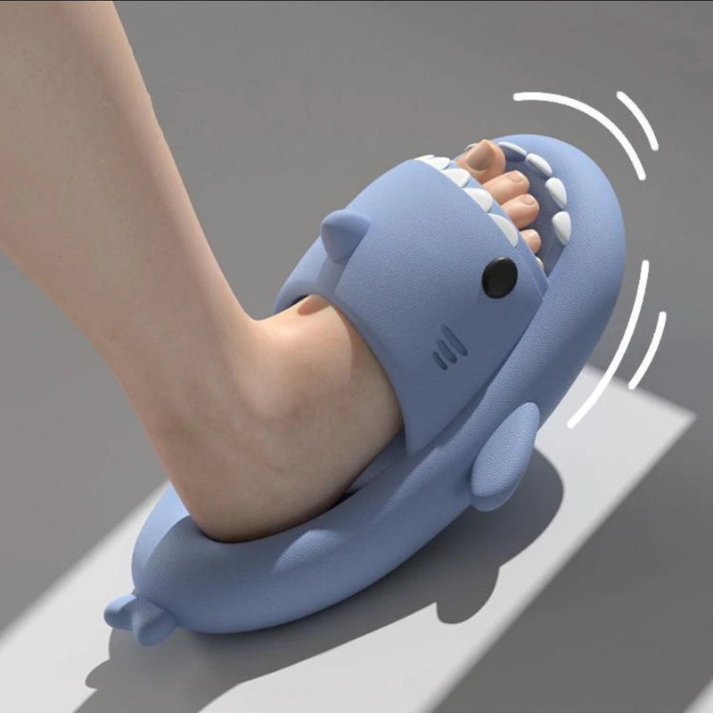 Shark Slides: Shark Shower Slippers, Summer Fish Water Slide