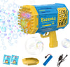 Load image into Gallery viewer, Bubble Machine Guns With Light: 69 Holes bubble blasters For Kids