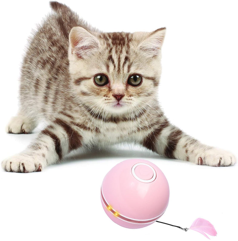 Electric Cat Toy Ball: Automatic Smart Ball Training Cat Toy