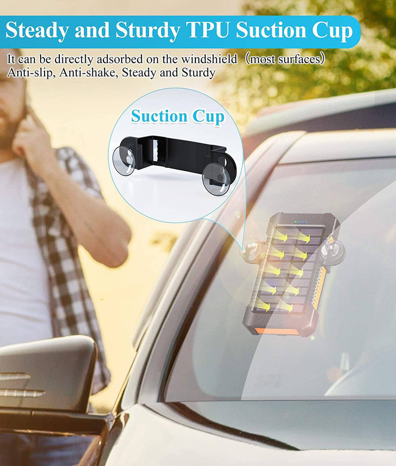 Solar Power Bank Portable 26800mAh Phone Charger - Fast Charging Battery - SKINMOZ MARKET