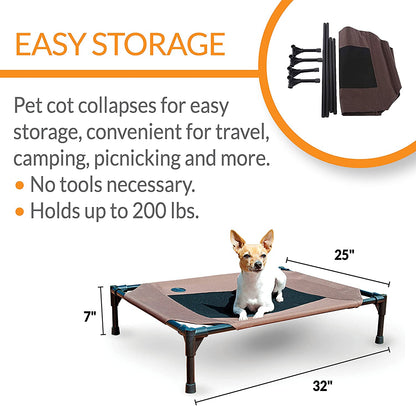 Dog Cot Bed: Elevated Dog Bed Cot Large And Extra Large - SKINMOZ MARKET