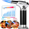 Cooking Culinary Torch : Kitchen Butane Blow Torch Refillable , Safety Lock Torch - SKINMOZ MARKET