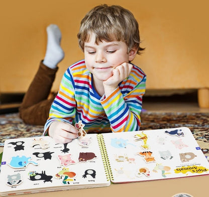 Busy Book For Kids: Montessori Educational Toys To Develop Learning Skills
