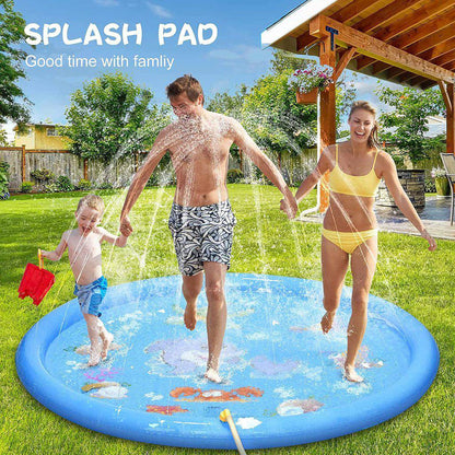 Sprinkler For Kids And Baby Outdoor Splash Pad Inflatable Toy For Summer 68'' - SKINMOZ MARKET