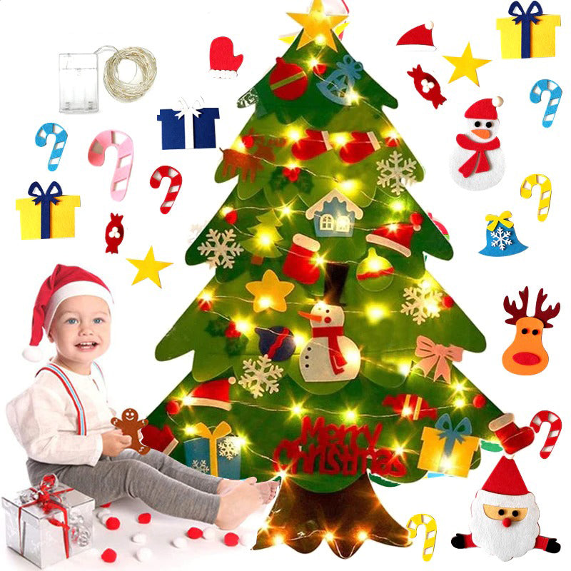 Christmas Tree DIY - Merry Christmas Decorations , New Year Tree For Kids - SKINMOZ MARKET