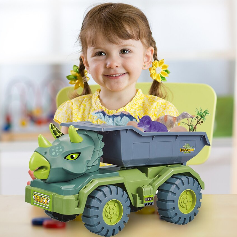 Dinosaur Original Oversized Zoo: Jurassic Dinosaur Truck Digger Toy - SKINMOZ MARKET