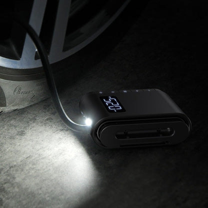 Air Compressor For Car Tire Inflator : Portable Mini Car Air Pump - SKINMOZ MARKET