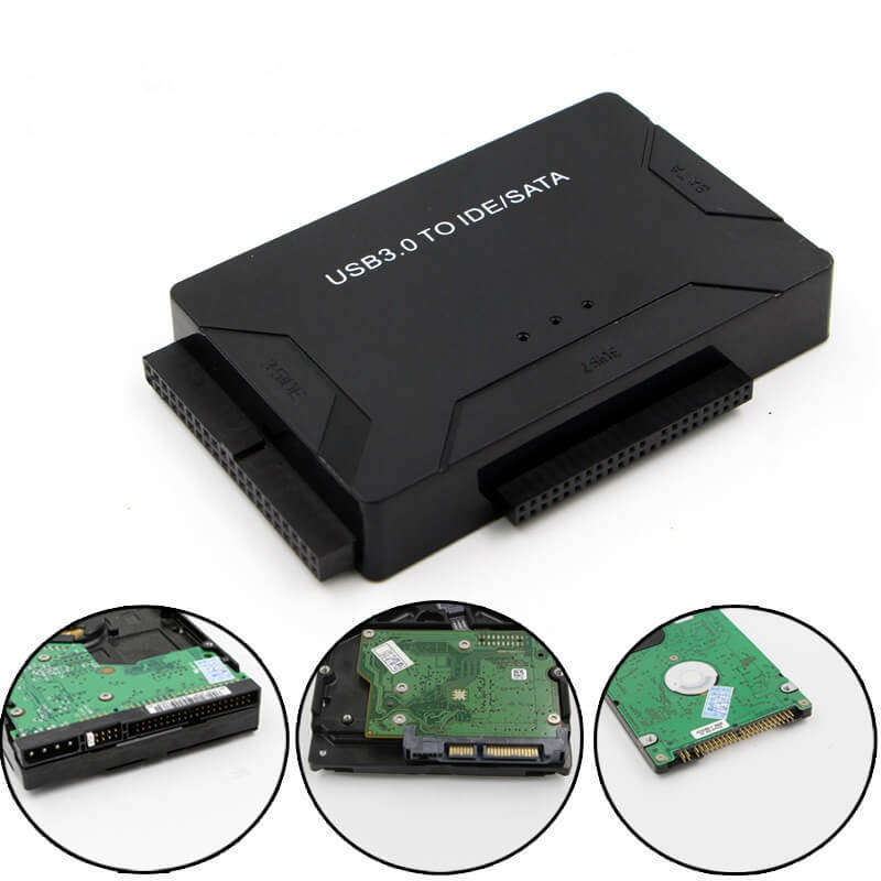 USB Hard Drive Adapter - SATA To USB 3.0 IDE Adapter Pro Converter - SKINMOZ MARKET