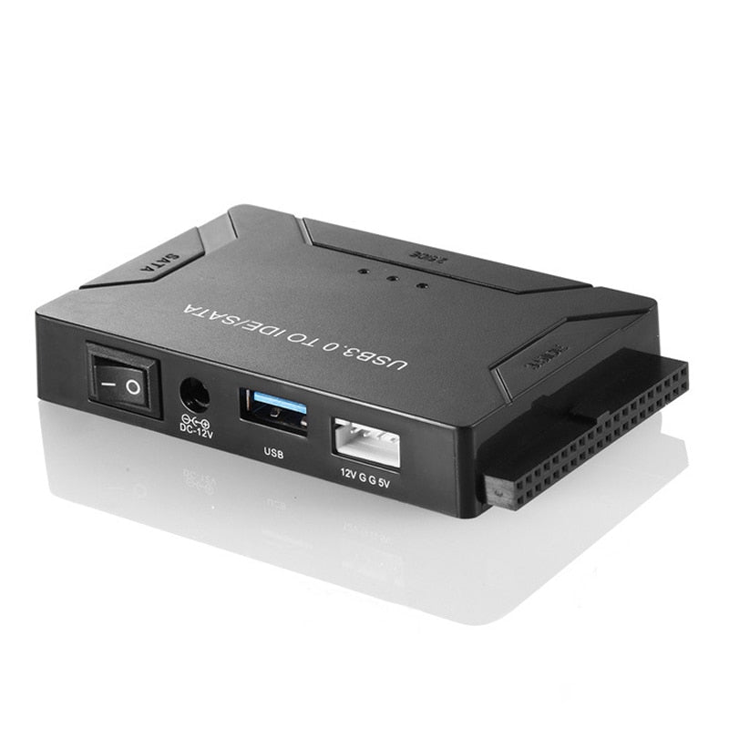 USB Hard Drive Adapter - SATA To USB 3.0 IDE Adapter Pro Converter - SKINMOZ MARKET