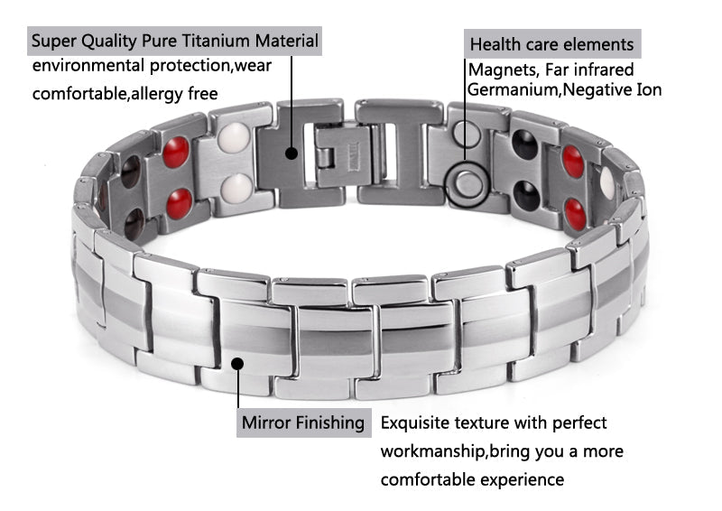Magnetic Therapy Bracelet: Magnetic Bracelet For Pain
