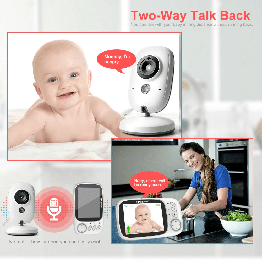 Baby Monitor : HD Baby Owlet Smart Camera Audio And Video Night Vision - SKINMOZ MARKET