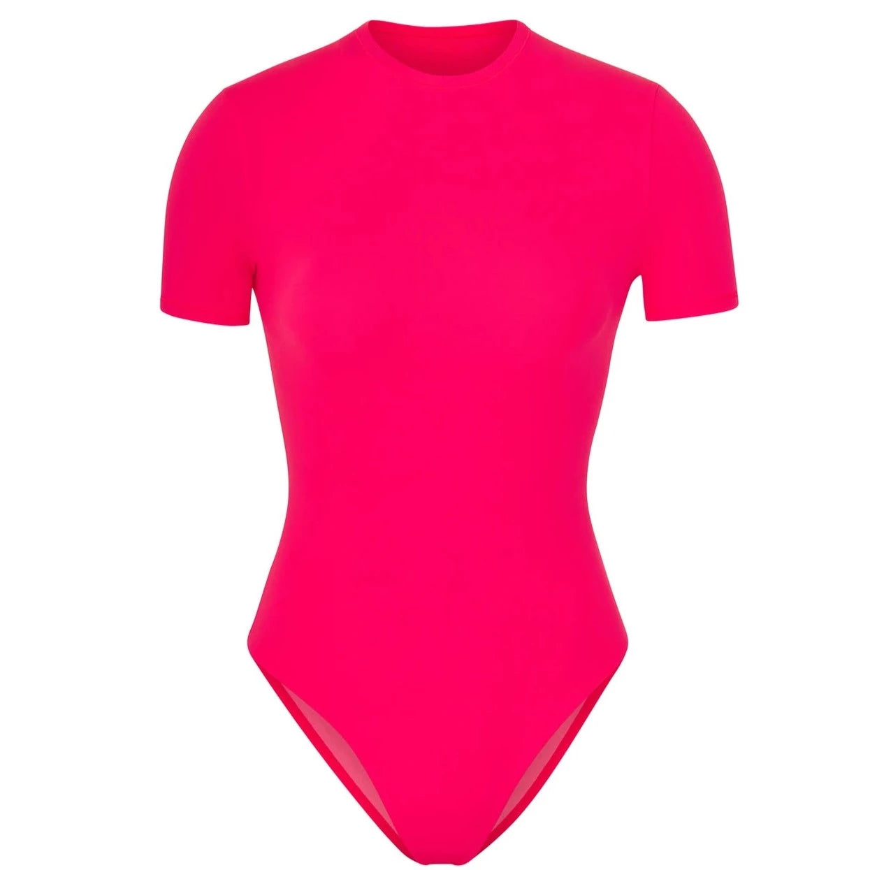 Tshirt Bodysuits: Fits Everybody Women's Round Neck T-shirts All Colors - SKINMOZ MARKET