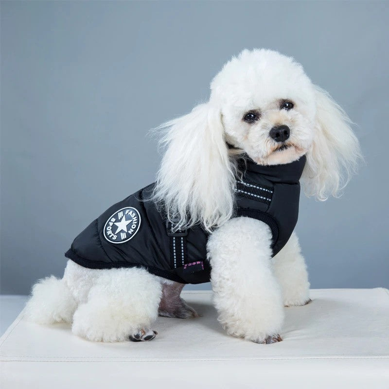 Dog Jacket - Waterproof Winter Jacket with Built-in Harness - SKINMOZ MARKET