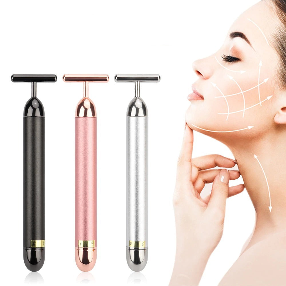 Face Massager Roller: Electric Facial Massage Roller Anti-Aging Tool - SKINMOZ MARKET