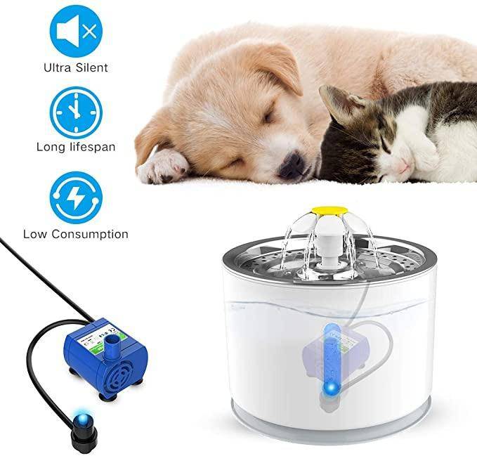 Cat Water fountain - Automatic waterfall For Cat And Dog Easy Drinking - SKINMOZ MARKET
