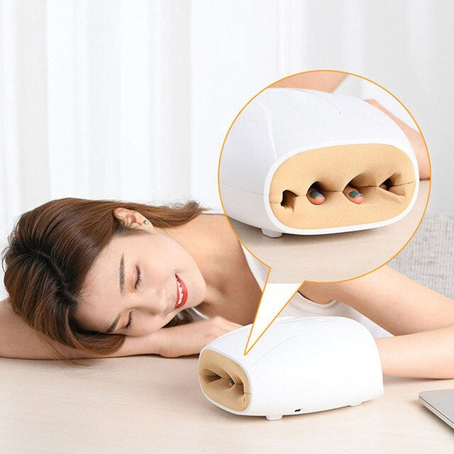 Hand Massager : Hand Pain Relieve Electric Massager With Heat And Compression 3 Levels