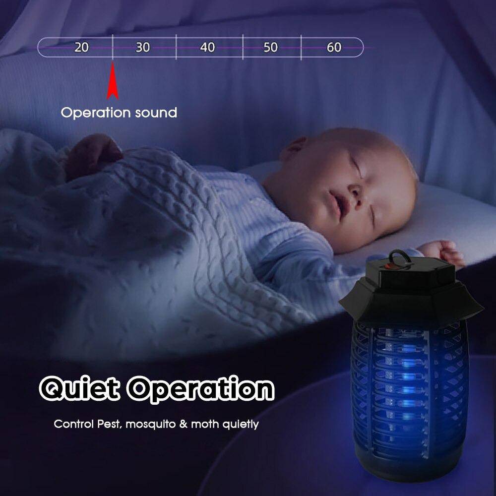 LED Electric Lamp Mosquito Bug Killer Fly Trap - SKINMOZ MARKET