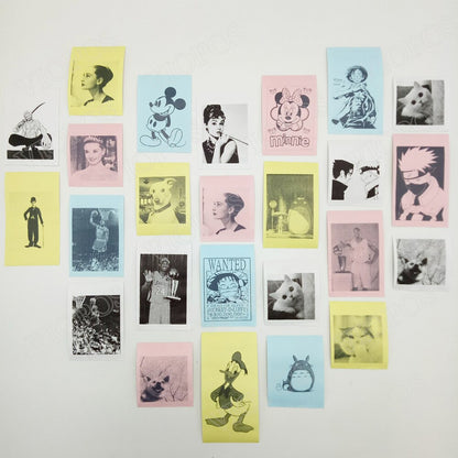 Mini Photo Printer: Instant Portable Wireless Printer + 6 Rolls