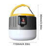 Load image into Gallery viewer, Camping Light Lantern Solar LED Rechargeable With Remote USB Power bank - SKINMOZ MARKET