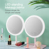 Load image into Gallery viewer, Makeup Mirror With Led: Ring Light Mirror - SKINMOZ MARKET