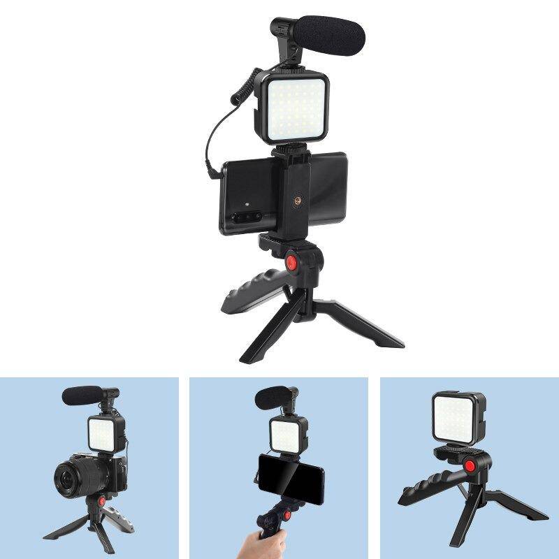 Tripod Stand with Phone Clamp Holder And Micro For Vlogging - SKINMOZ MARKET
