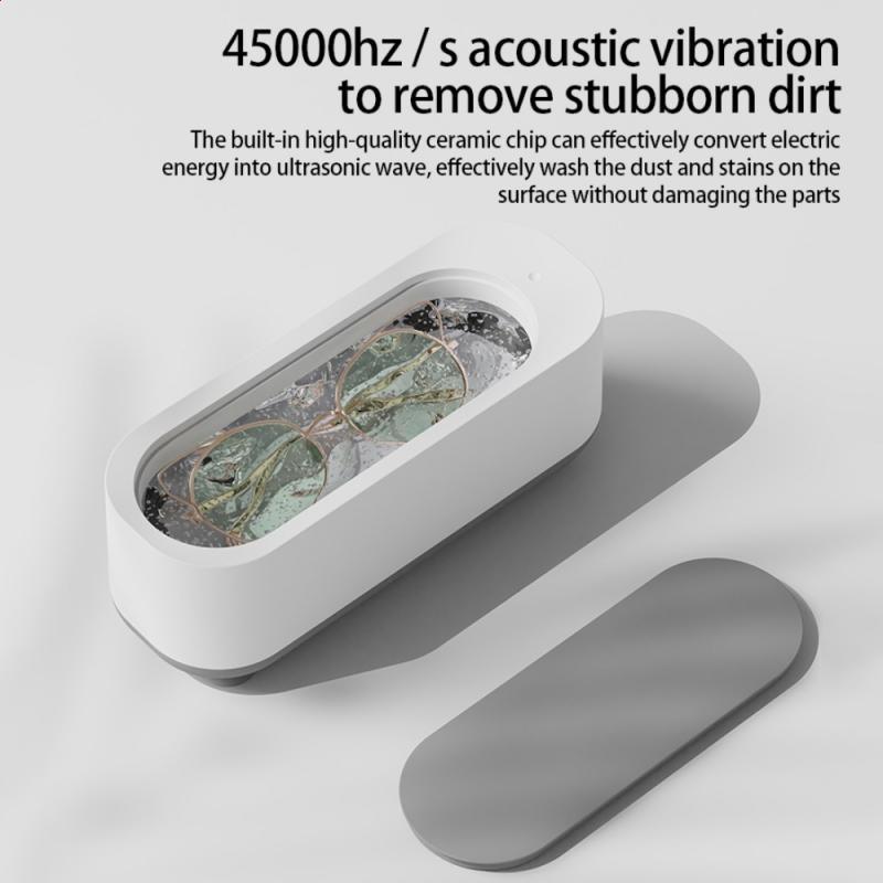 Ultrasonic Jewelry Cleaner : Ring, Eyeglass Cleaning Machine Small-Electronic - SKINMOZ MARKET