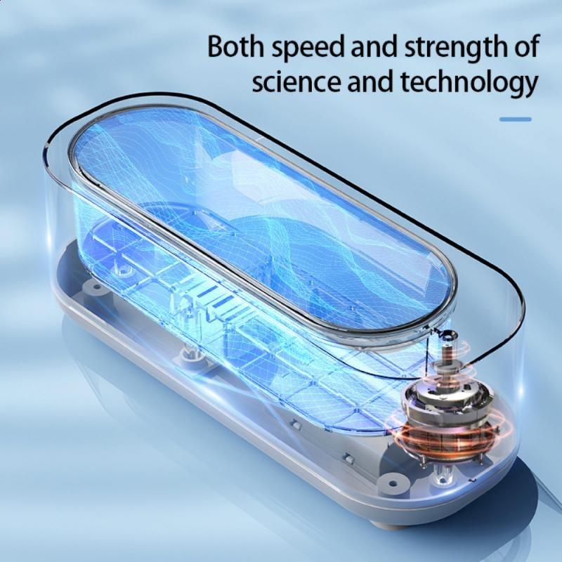 Ultrasonic Jewelry Cleaner : Ring, Eyeglass Cleaning Machine Small-Electronic - SKINMOZ MARKET