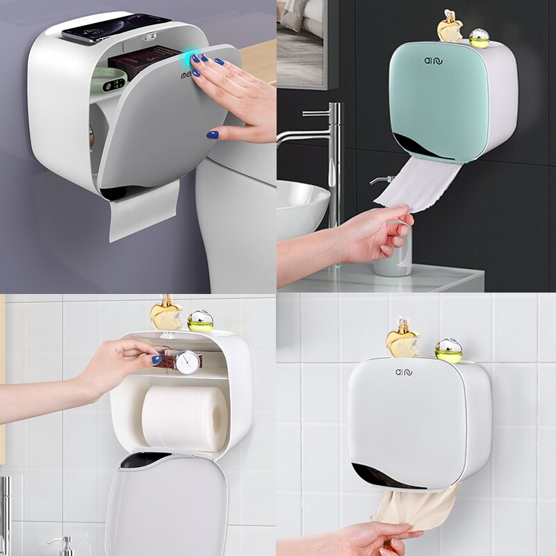 Towel Paper Holder Stand : Toilet Paper Stand Roll And Paper Towel Holder In Bathroom - SKINMOZ MARKET