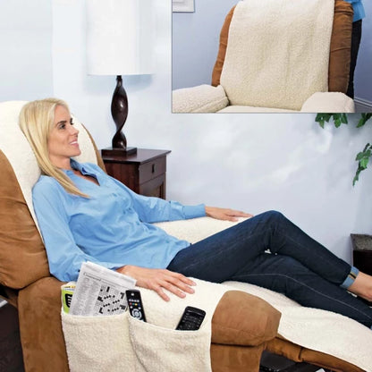 Recliner Sofa Cover With Pockets - SKINMOZ MARKET