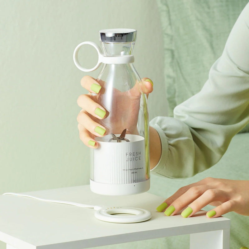 Electric Juicer Blender Portable: USB Rechargeable Fruit Mixer - SKINMOZ MARKET