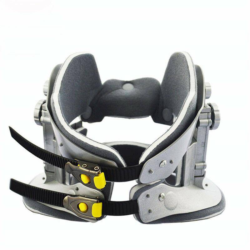 Cervical Neck Traction Device : Neck stretcher Brace Adjustable, Grey - SKINMOZ MARKET