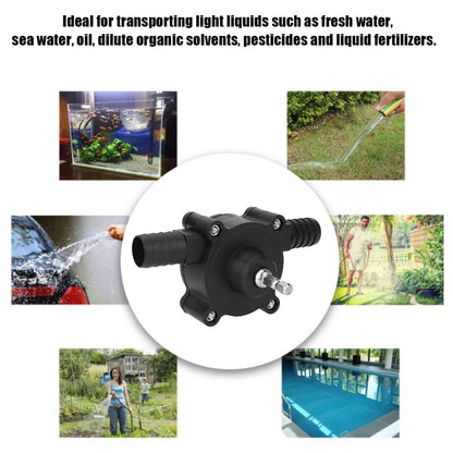 Drill Pump: Hand Electric Drill Drive Self Priming Water Transfer Pump - SKINMOZ MARKET