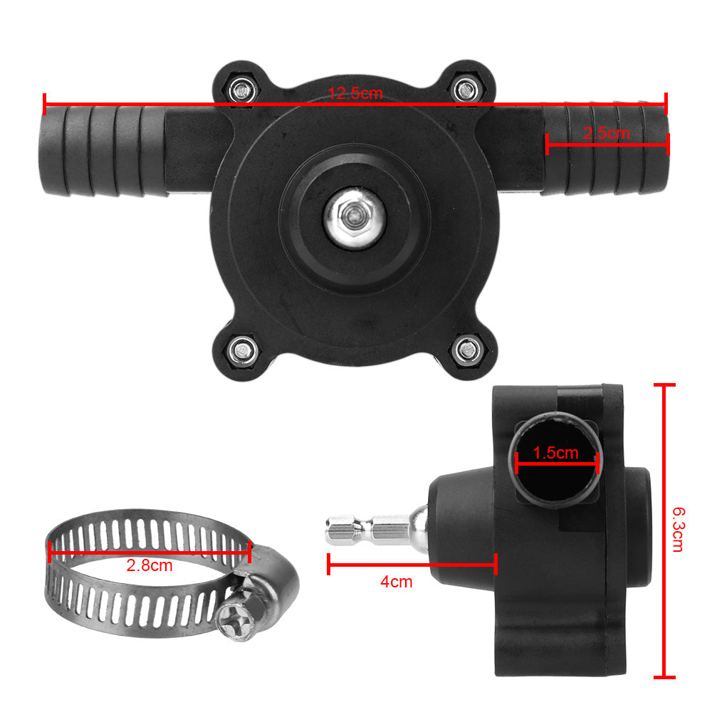 Drill Pump: Hand Electric Drill Drive Self Priming Water Transfer Pump - SKINMOZ MARKET