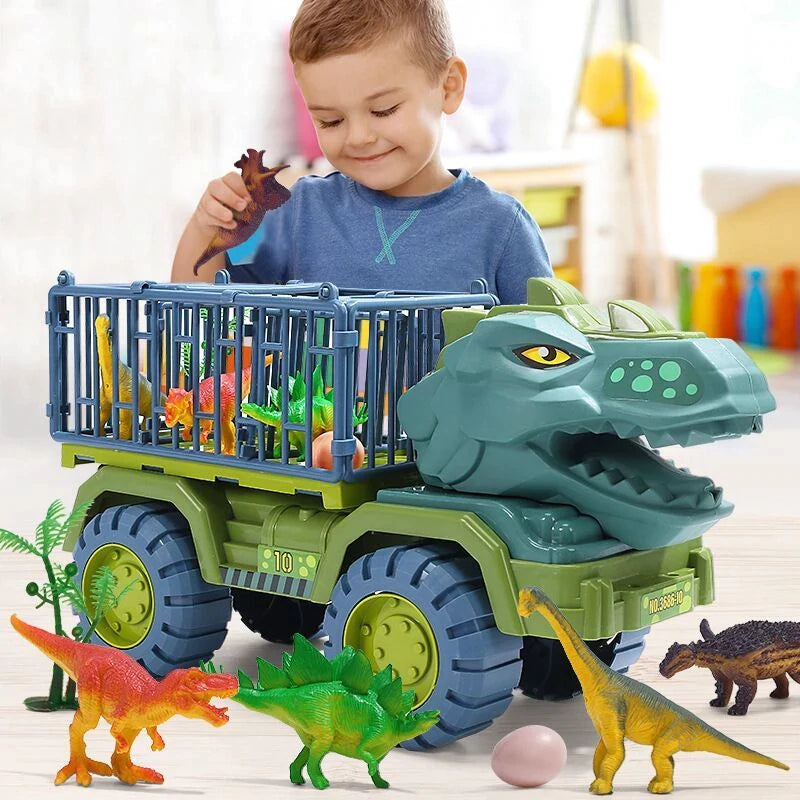 Dinosaur Original Oversized Zoo: Jurassic Dinosaur Truck Digger Toy - SKINMOZ MARKET