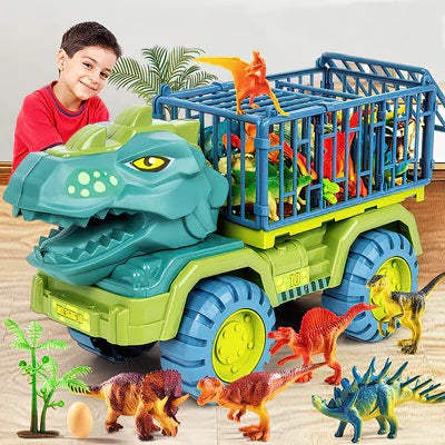 Dinosaur Original Oversized Zoo: Jurassic Dinosaur Truck Digger Toy - SKINMOZ MARKET