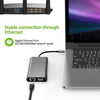 USB-C Hub Multiport: 10 in 1 Docking Station With Triple Display Adapter Type C - SKINMOZ MARKET